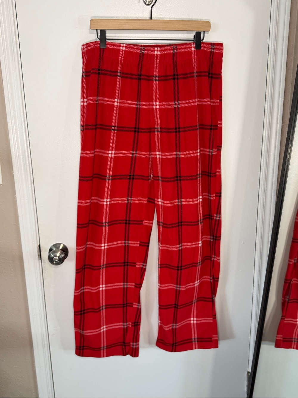 Wondershop Red Plaid Pajama Bottoms L